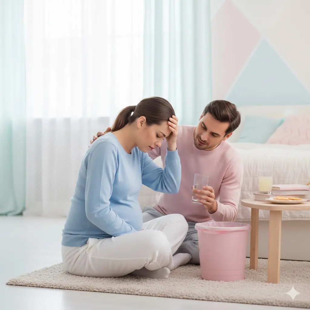 Ốm nghén 3 tháng đầu: Hiểu đúng để mẹ bầu yên tâm hơn trong thai kỳ